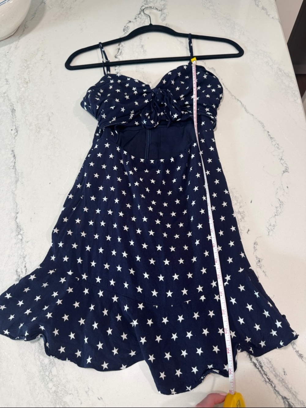 Lovers + Friends Navy Star Print Dress - Picture 8 of 10